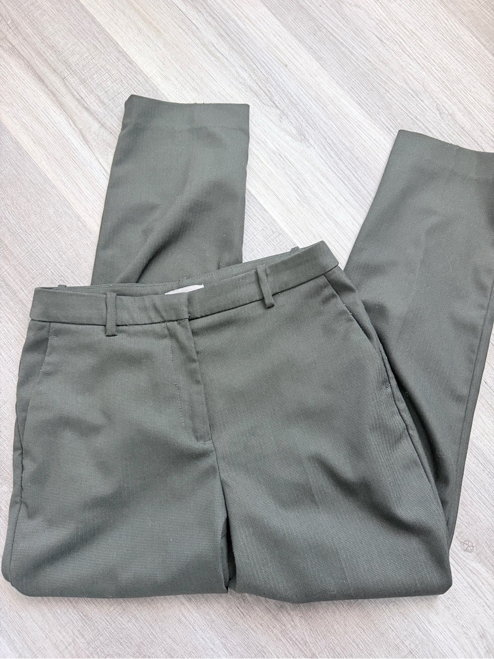 H&M Men's Olive Chino-Style Trousers
